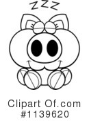 Pig Clipart #1139620 by Cory Thoman