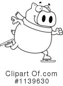 Pig Clipart #1139630 by Cory Thoman