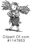Pig Clipart #1147853 by Prawny Vintage