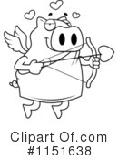 Pig Clipart #1151638 by Cory Thoman