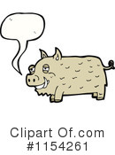 Pig Clipart #1154261 by lineartestpilot