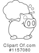 Pig Clipart #1157080 by Cory Thoman