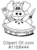 Pig Clipart #1158444 by LoopyLand