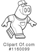 Pig Clipart #1160099 by Cory Thoman