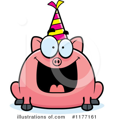 Royalty-Free (RF) Pig Clipart Illustration by Cory Thoman - Stock Sample #1177161