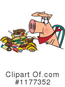 Pig Clipart #1177352 by toonaday