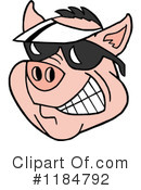 Pig Clipart #1184792 by LaffToon