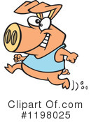 Pig Clipart #1198025 by toonaday