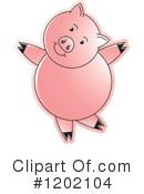 Pig Clipart #1202104 by Lal Perera