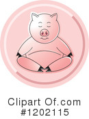 Pig Clipart #1202115 by Lal Perera