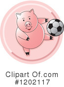 Pig Clipart #1202117 by Lal Perera