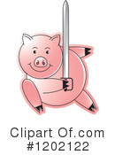 Pig Clipart #1202122 by Lal Perera