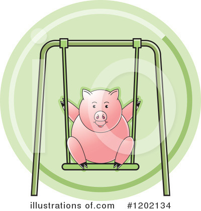 Swinging Clipart #1202134 by Lal Perera