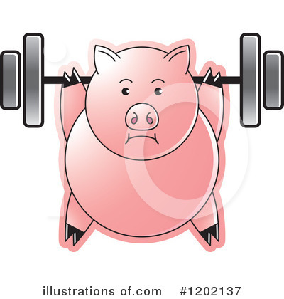 Weightlifting Clipart #1202137 by Lal Perera
