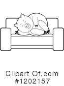 Pig Clipart #1202157 by Lal Perera
