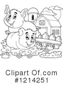 Pig Clipart #1214251 by visekart