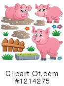 Pig Clipart #1214275 by visekart