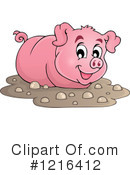 Pig Clipart #1216412 by visekart