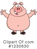 Pig Clipart #1230630 by Hit Toon