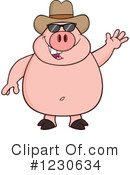 Pig Clipart #1230634 by Hit Toon
