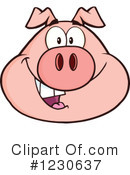 Pig Clipart #1230637 by Hit Toon