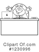 Pig Clipart #1230996 by Hit Toon
