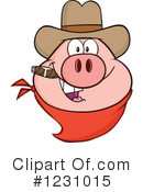 Pig Clipart #1231015 by Hit Toon