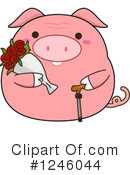 Pig Clipart #1246044 by BNP Design Studio