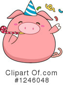 Pig Clipart #1246048 by BNP Design Studio