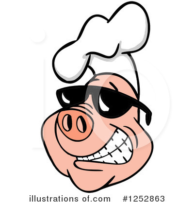 Pork Clipart #1252863 by LaffToon