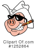 Pig Clipart #1252864 by LaffToon