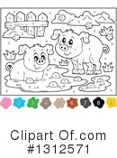 Pig Clipart #1312571 by visekart