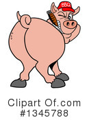 Pig Clipart #1345788 by LaffToon