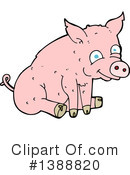 Pig Clipart #1388820 by lineartestpilot