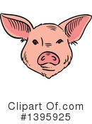 Pig Clipart #1395925 by Vector Tradition SM
