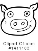 Pig Clipart #1411183 by lineartestpilot