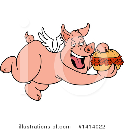 Pork Clipart #1414022 by LaffToon