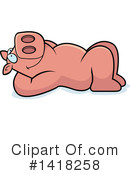 Pig Clipart #1418258 by Cory Thoman