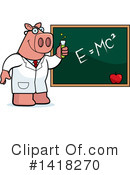 Pig Clipart #1418270 by Cory Thoman