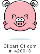 Pig Clipart #1420013 by Cory Thoman