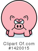 Pig Clipart #1420015 by Cory Thoman
