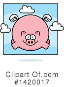 Pig Clipart #1420017 by Cory Thoman