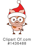 Pig Clipart #1436488 by Zooco