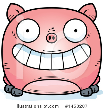 Royalty-Free (RF) Pig Clipart Illustration by Cory Thoman - Stock Sample #1450287