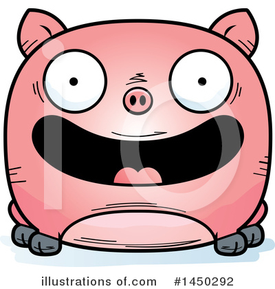 Royalty-Free (RF) Pig Clipart Illustration by Cory Thoman - Stock Sample #1450292