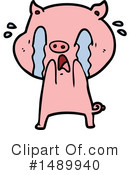 Pig Clipart #1489940 by lineartestpilot