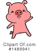 Pig Clipart #1489941 by lineartestpilot
