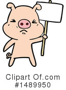 Pig Clipart #1489950 by lineartestpilot