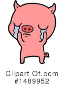 Pig Clipart #1489952 by lineartestpilot