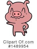 Pig Clipart #1489954 by lineartestpilot